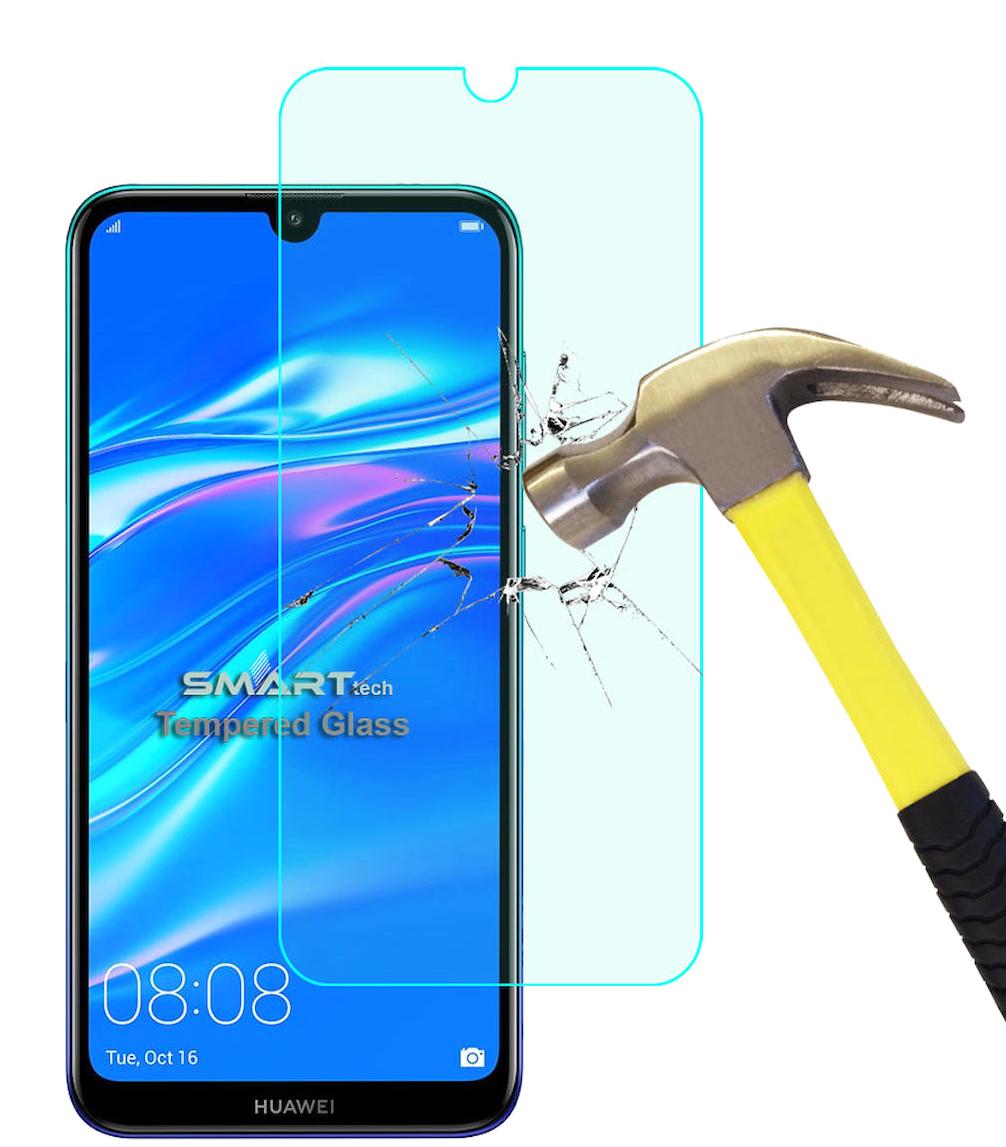 Smart Tech Huawei Y7 2019 Kırılmaz Temperli Cam Parlak Ekran Koruyucu