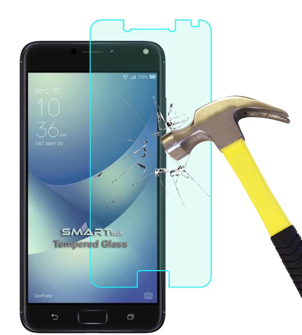 Smart Tech Asus Zenfone 4 Max Kırılmaz Temperli Cam Parlak Ekran Koruyucu