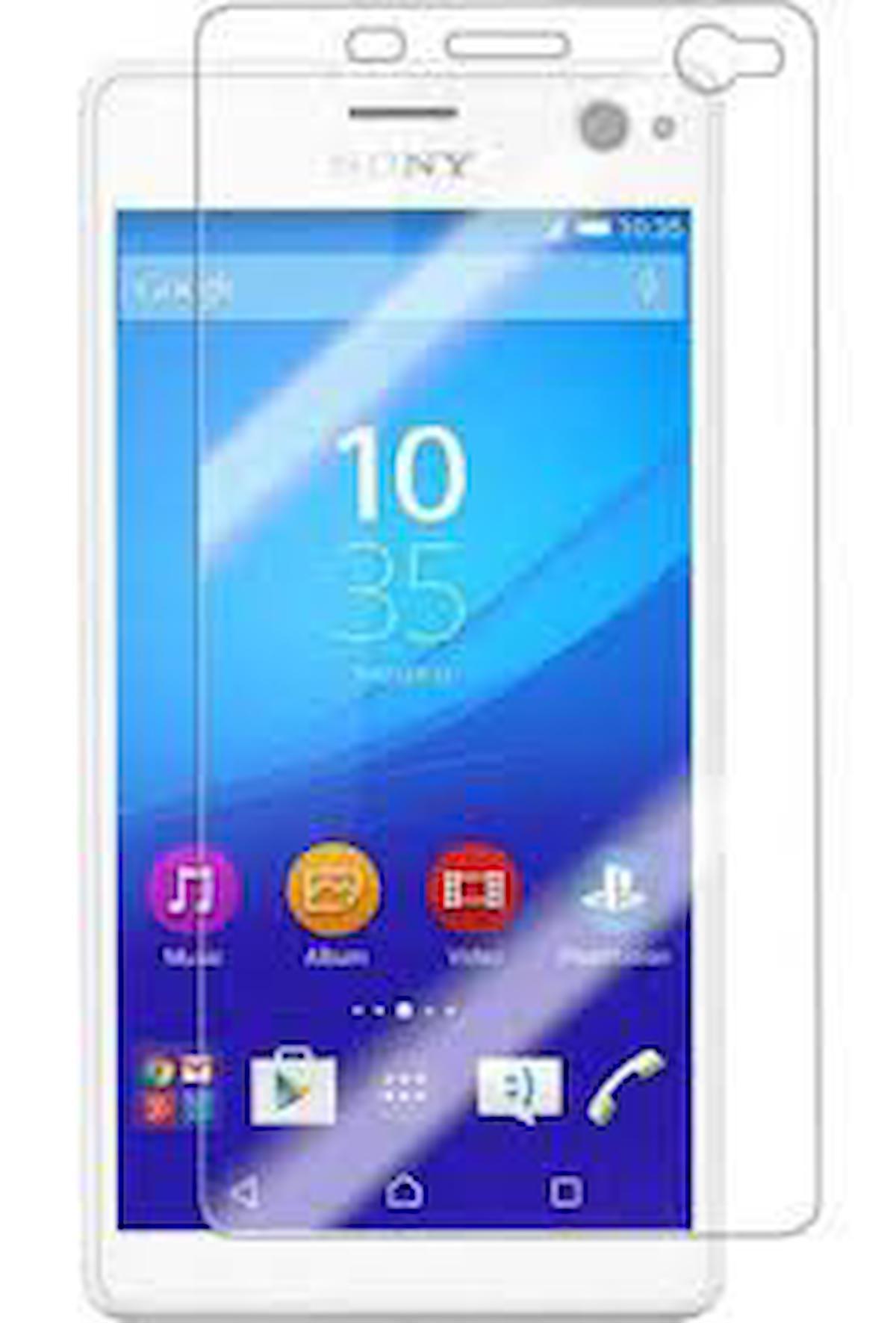 Glass Sony Xperia C4 Temperli Cam Parlak Ekran Koruyucu