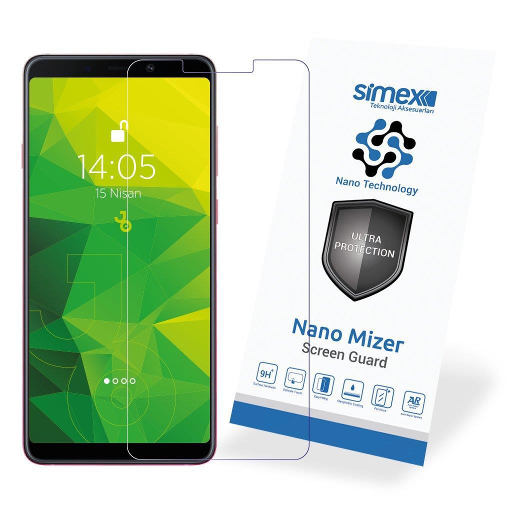 Simex Apple iPhone 14 Pro Plastik Parlak Ekran Koruyucu