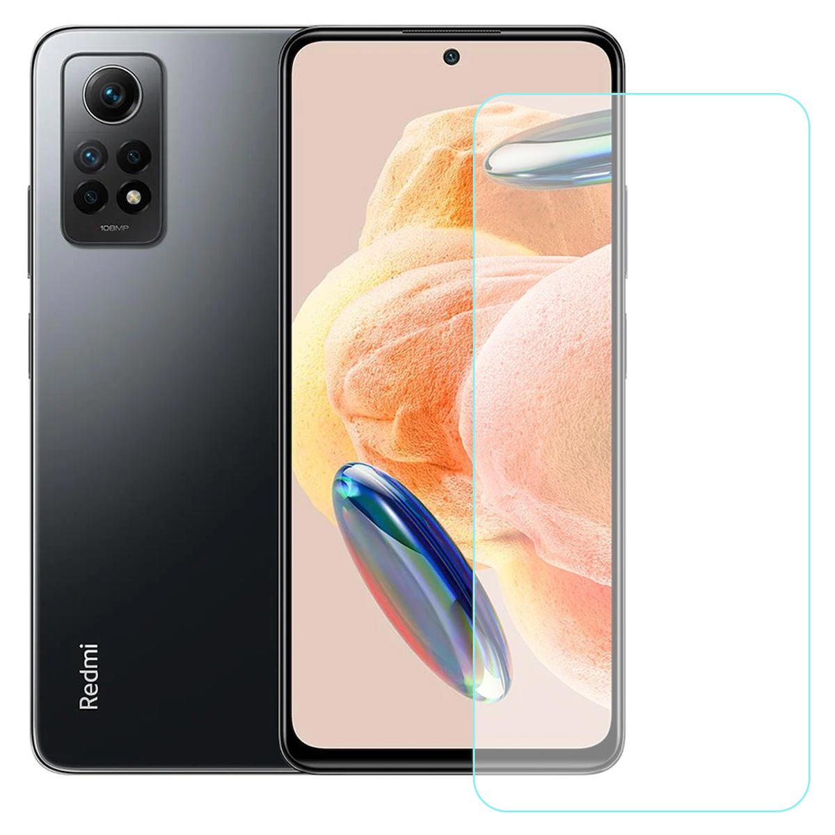 Notech Xiaomi Redmi Note 12 Pro Temperli Cam Parlak Ekran Koruyucu