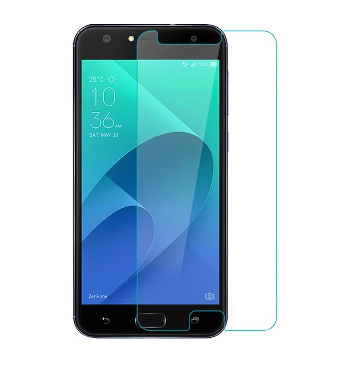Smart Tech Asus Zenfone 4 Kırılmaz Temperli Cam Parlak Ekran Koruyucu