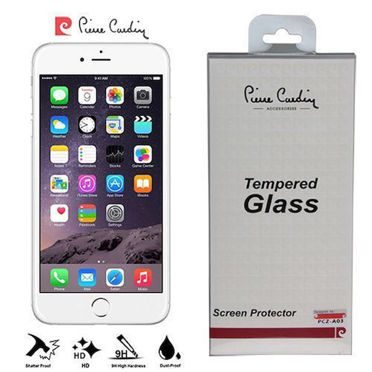 Pierre Cardin Samsung Galaxy E5 Temperli Cam Parlak Ekran Koruyucu