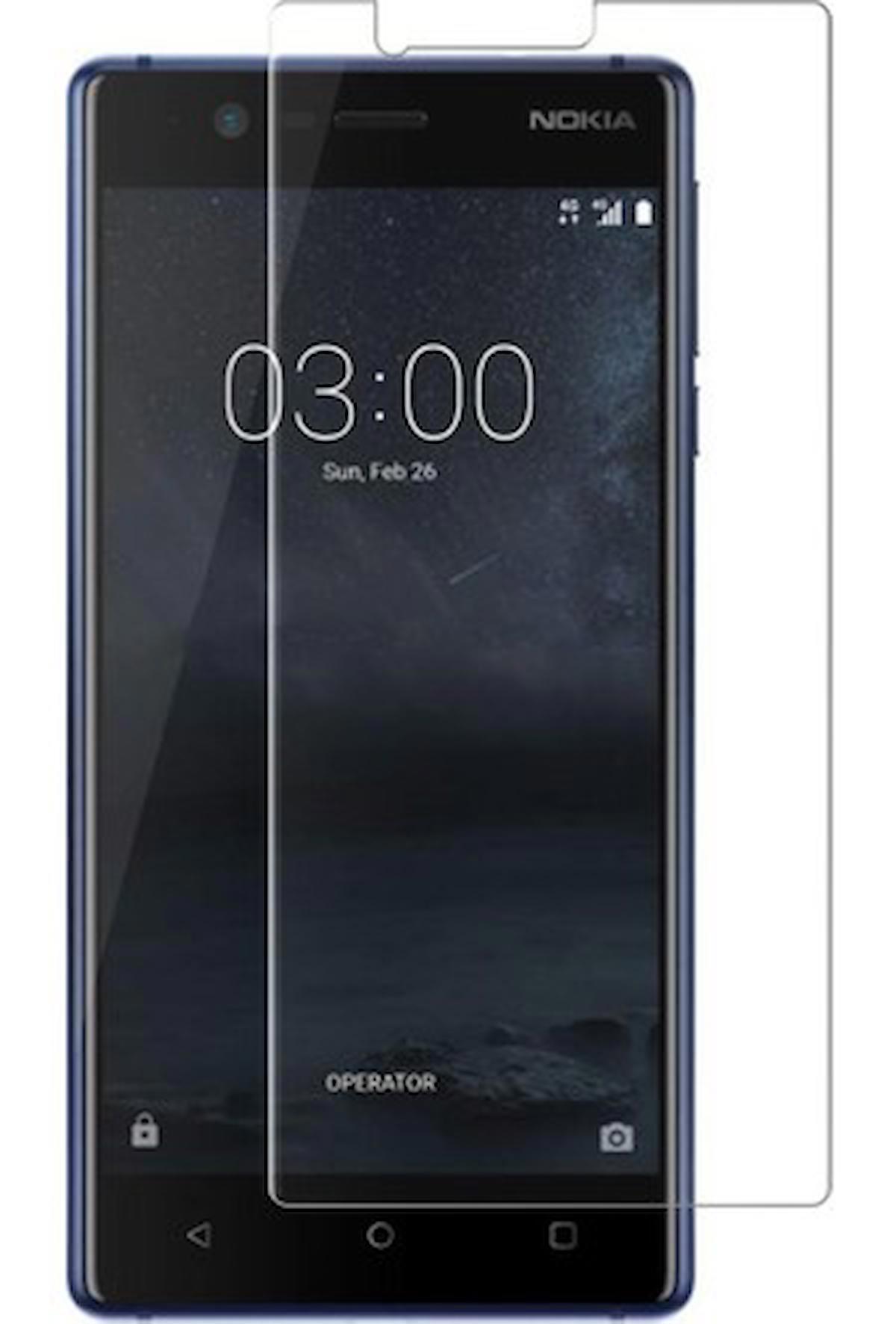 Kensa Nokia 3 Temperli Cam Parlak Ekran Koruyucu