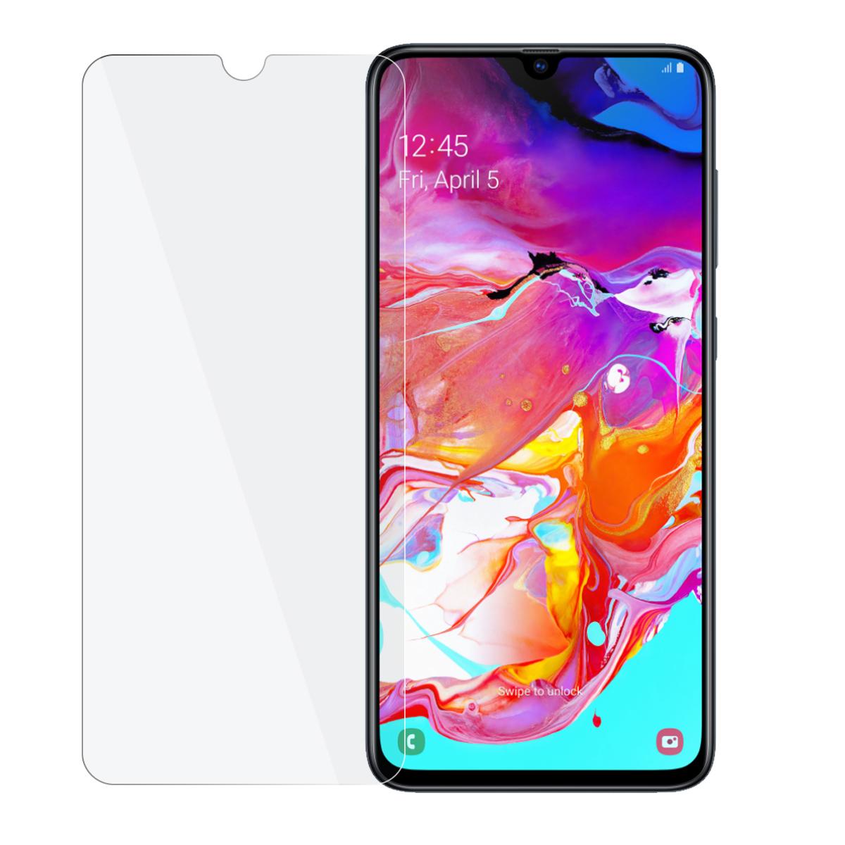 Blogy Samsung Galaxy A70 Silikon Parlak Ekran Koruyucu