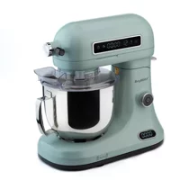 Berghoff Gem Retro 5 L Stand Mikser – 1600 W, Dayanıklı Döküm Alüminyum Gövde | Mint Yeşil