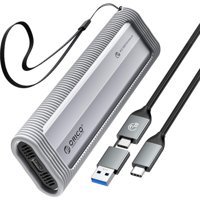 Orico Axm2-G2 M.2 Nvme 10GBPS, 8tb Destekli,alüminyum, Silikon Kılıflı, Çift Başlıklı, Type-C Disk Kutusu