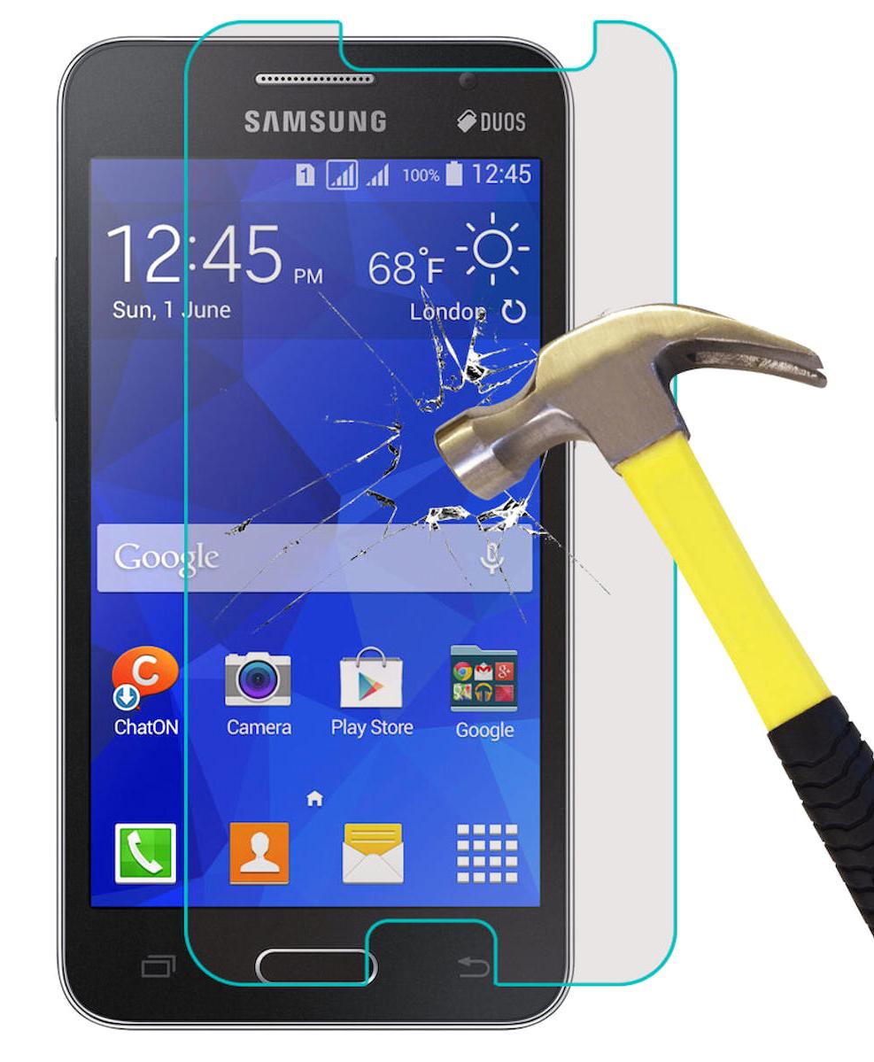 Smart Tech Samsung Galaxy Core 2 Kırılmaz Temperli Cam Parlak Ekran Koruyucu