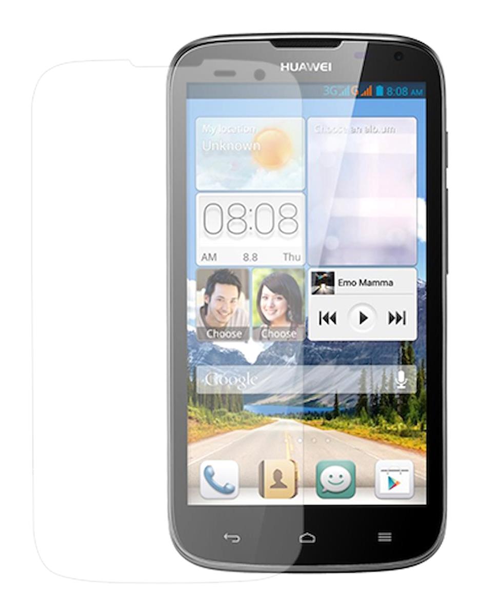 Aksesuar Adası Huawei Ascend G610 Tam Kaplama Fiber Nano Film Parlak Ekran Koruyucu