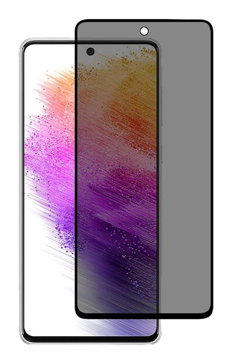Jopus Samsung Galaxy A73 Temperli Cam Gizli Hayalet Ekran Koruyucu