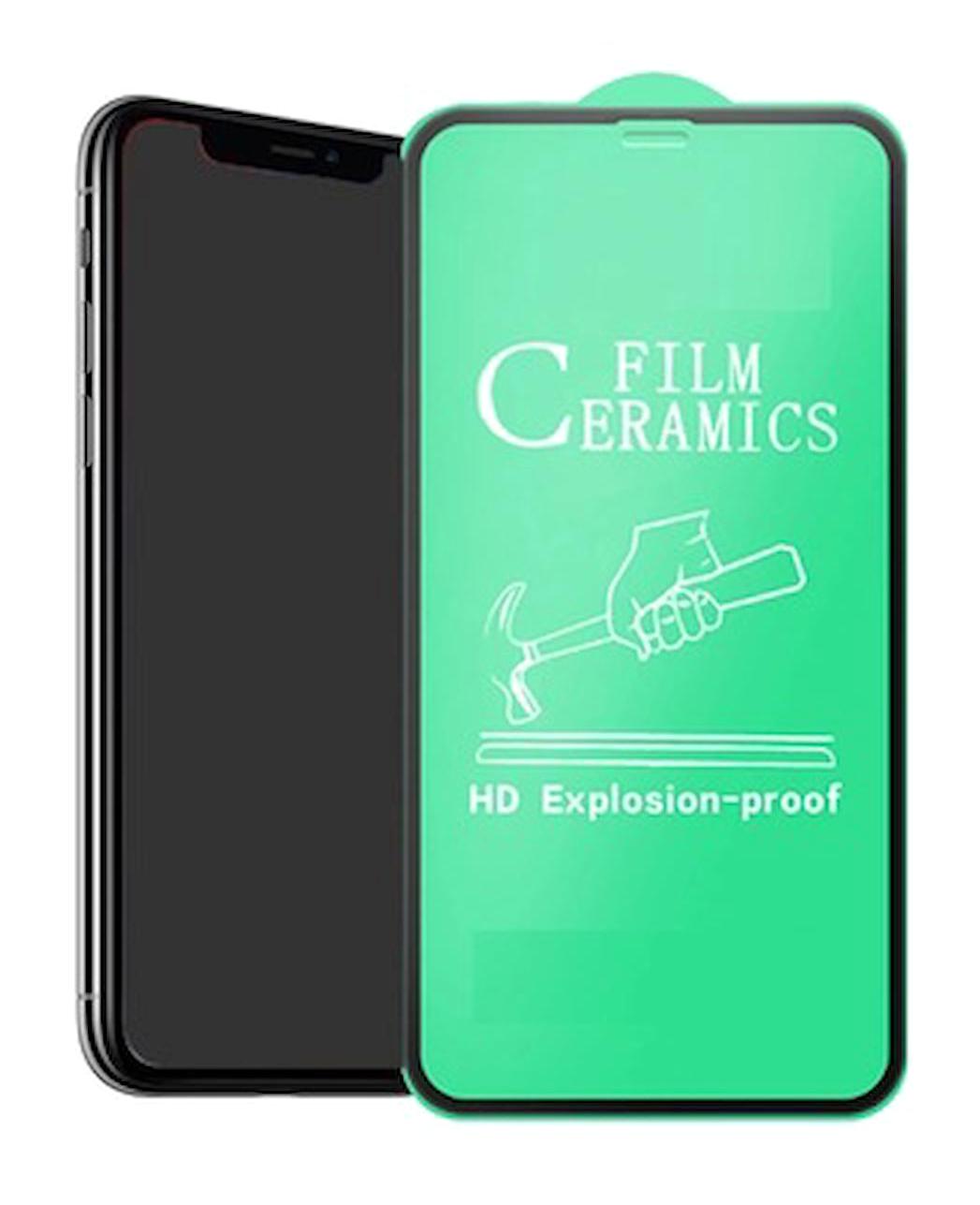 Lev Aksesuar Apple iPhone 12 Seramik Parlak Ekran Koruyucu