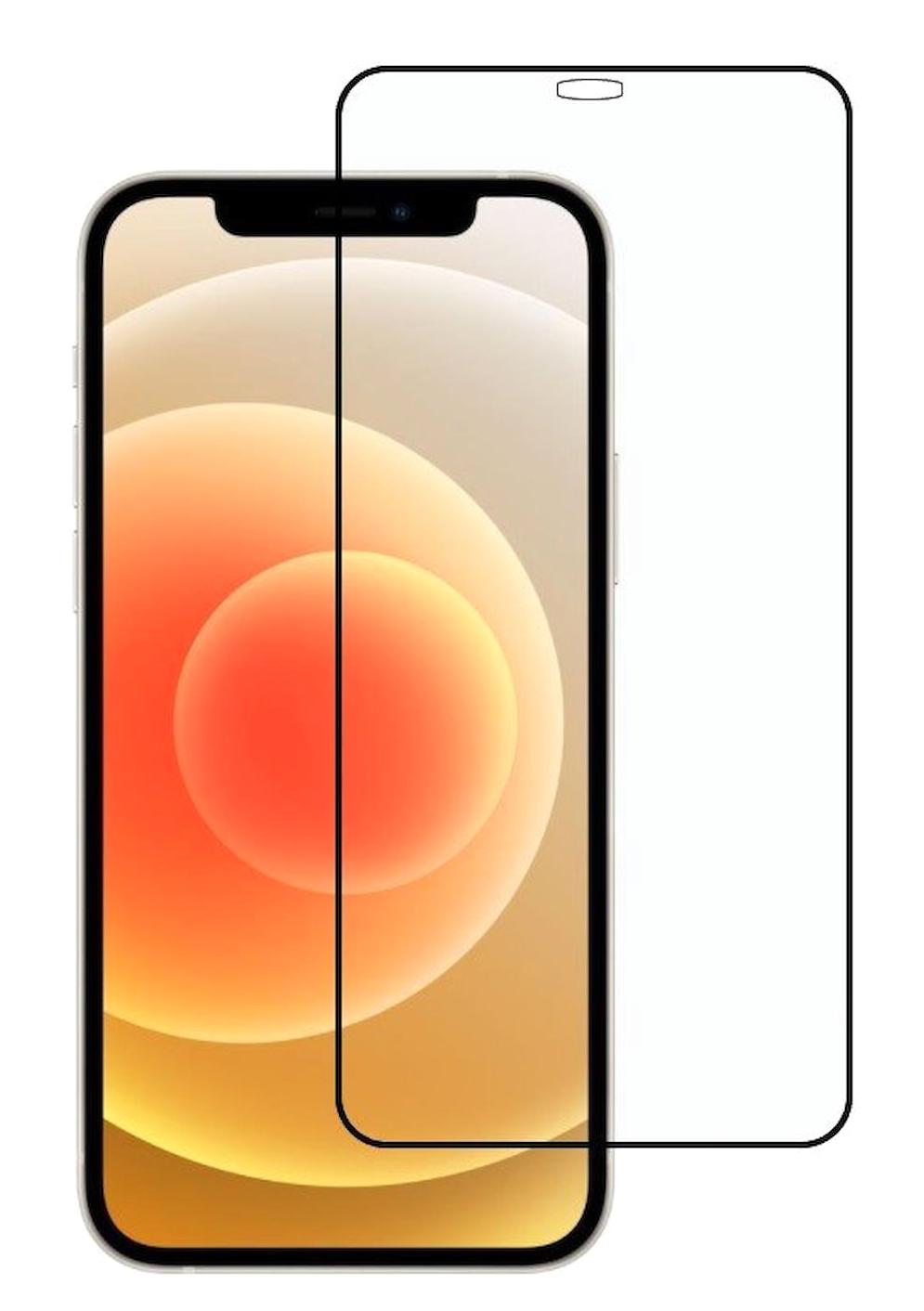 Robeve Apple iPhone 12 Temperli Cam Parlak Ekran Koruyucu