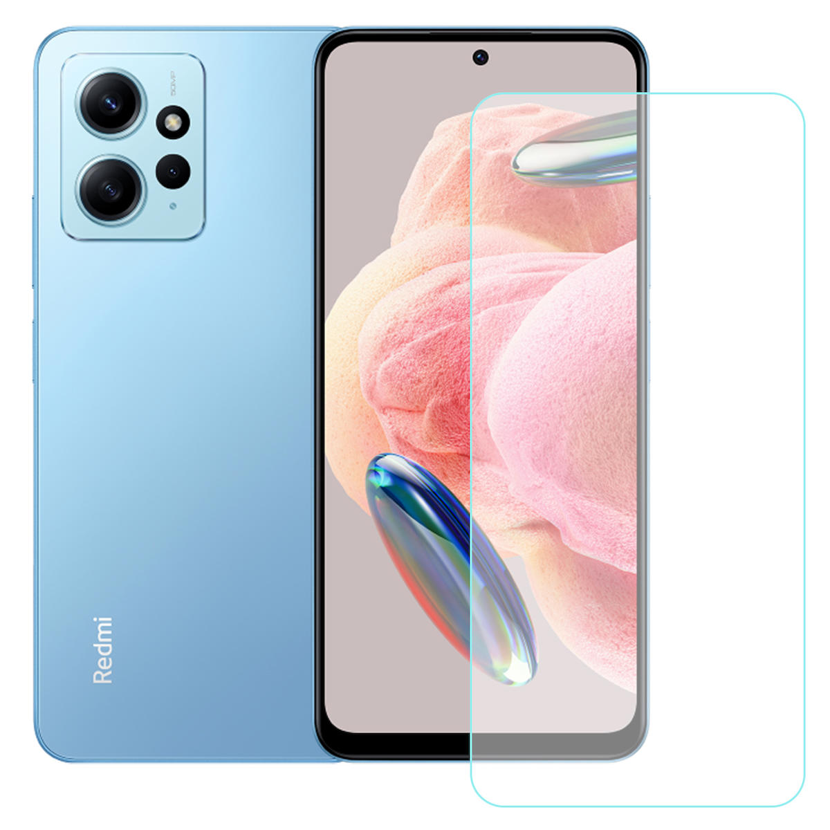 Notech Xiaomi Redmi Note 12 Temperli Cam Parlak Ekran Koruyucu
