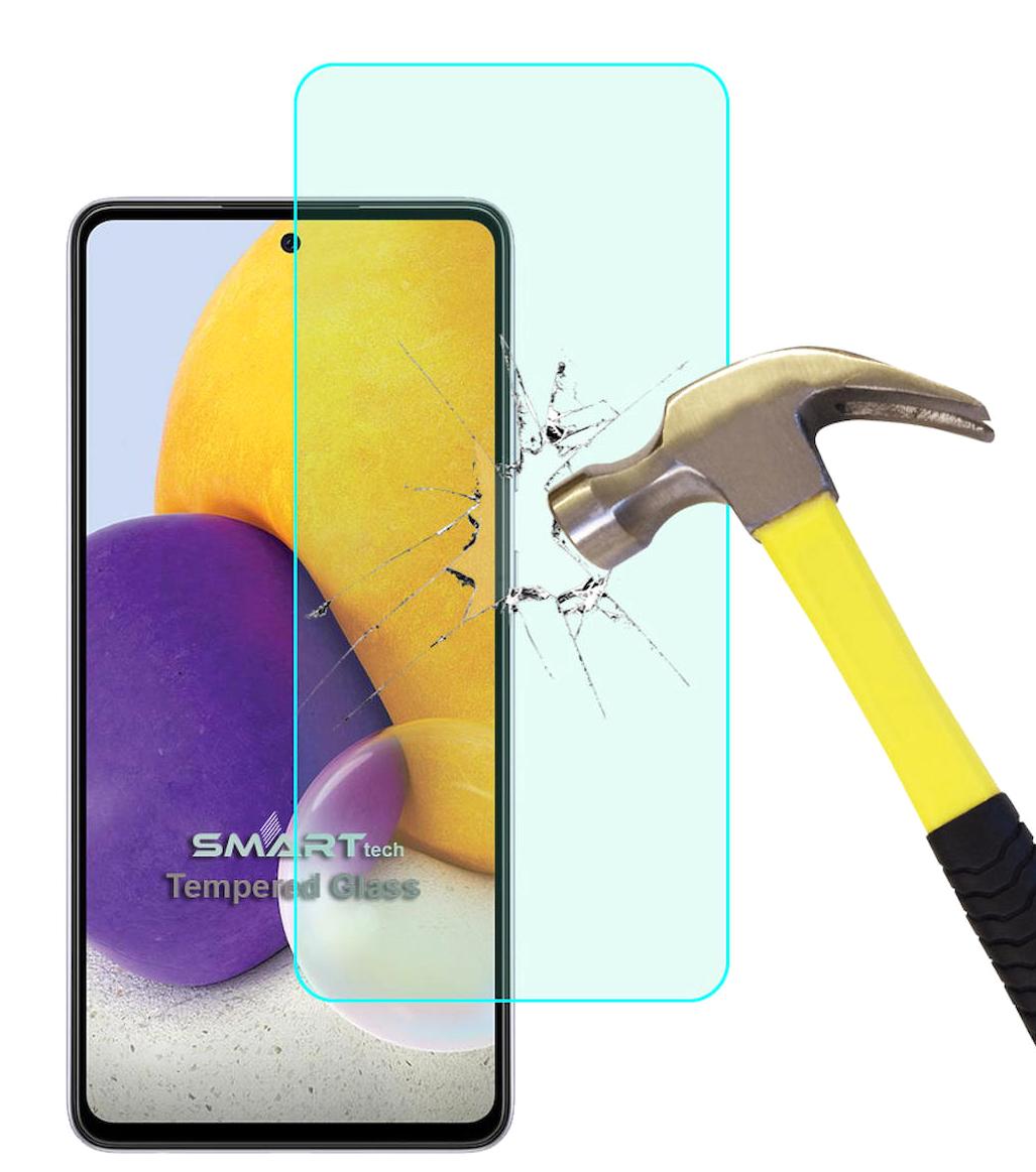 Smart Tech Samsung Galaxy A52 Kırılmaz Temperli Cam Parlak Ekran Koruyucu