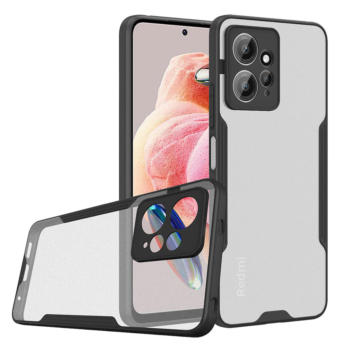 Cepustik Telefon Aksesuarları Xiaomi Redmi Note 11 Silikon Ekran Koruyucu