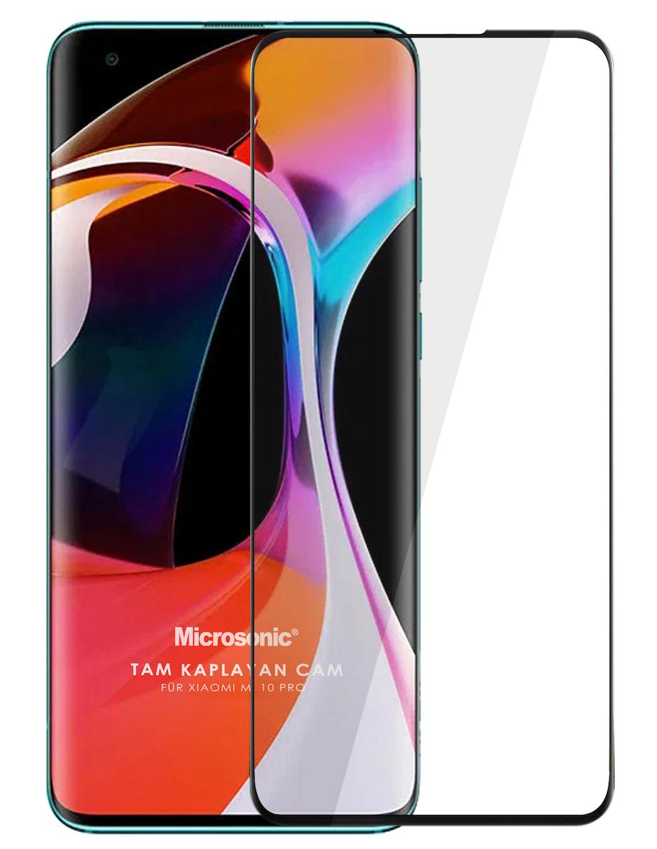 Microsonic Xiaomi Mi 10 Pro Temperli Cam Parlak Ekran Koruyucu