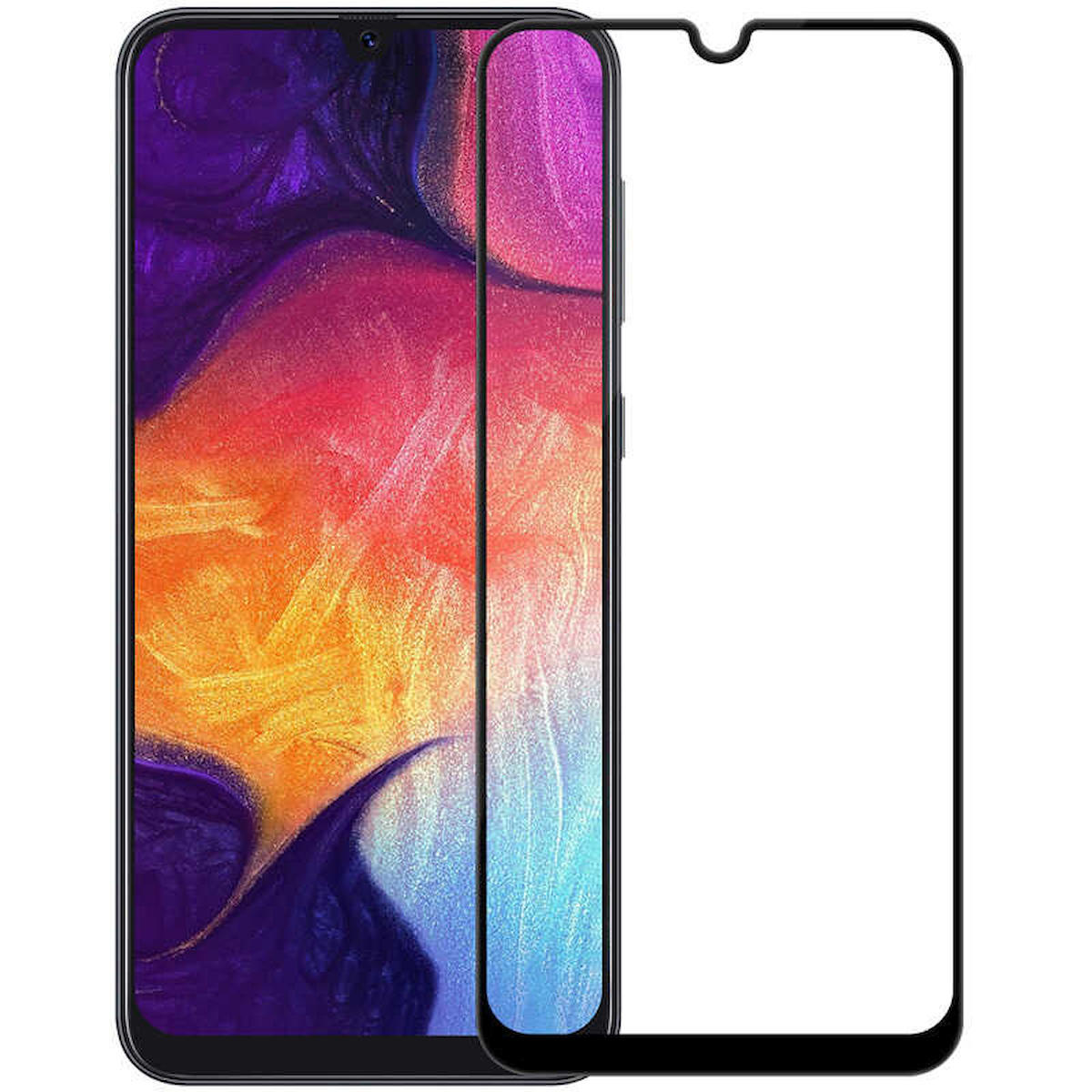 Davin Samsung Galaxy A13 Nano Temperli Cam Parlak Ekran Koruyucu