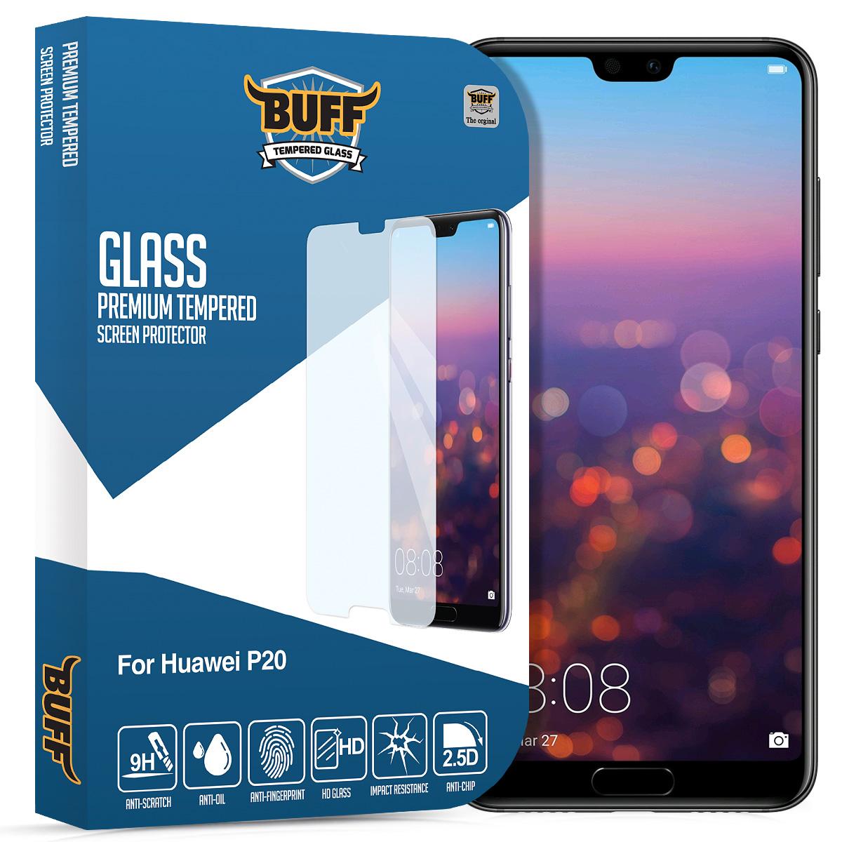 Buff Huawei P20 Cam Parlak Ekran Koruyucu