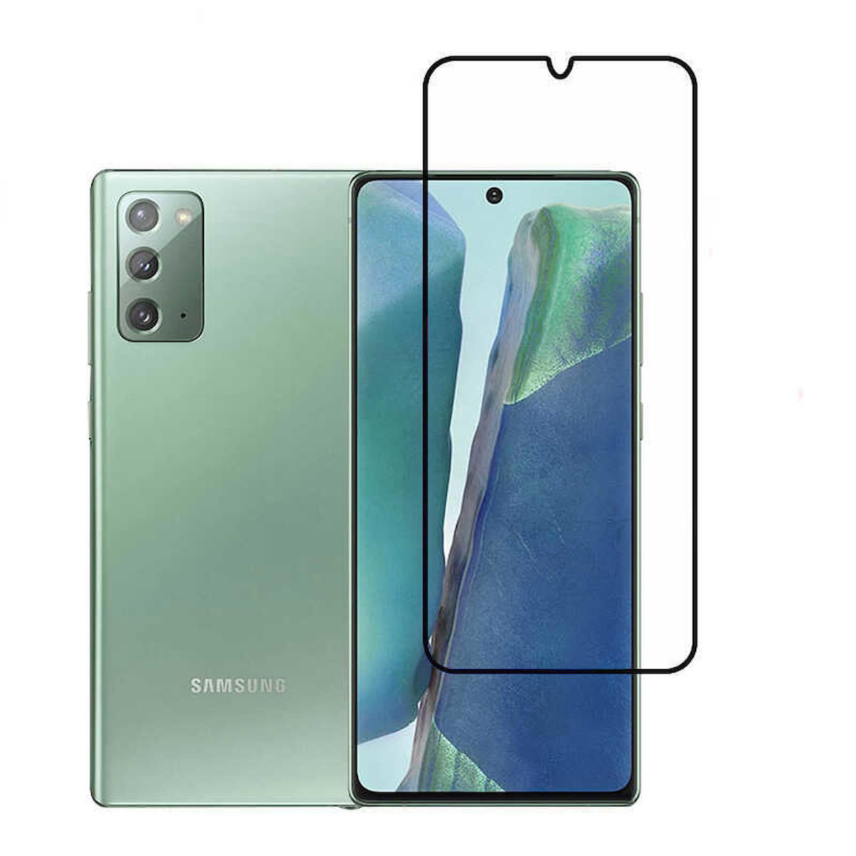 Kılıfist Samsung Galaxy Note 20 Metal Parlak Ekran Koruyucu