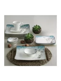 Güral Porselen Spinoza 30 Parça 6 Kişilik Kahvaltı Takımı 1341