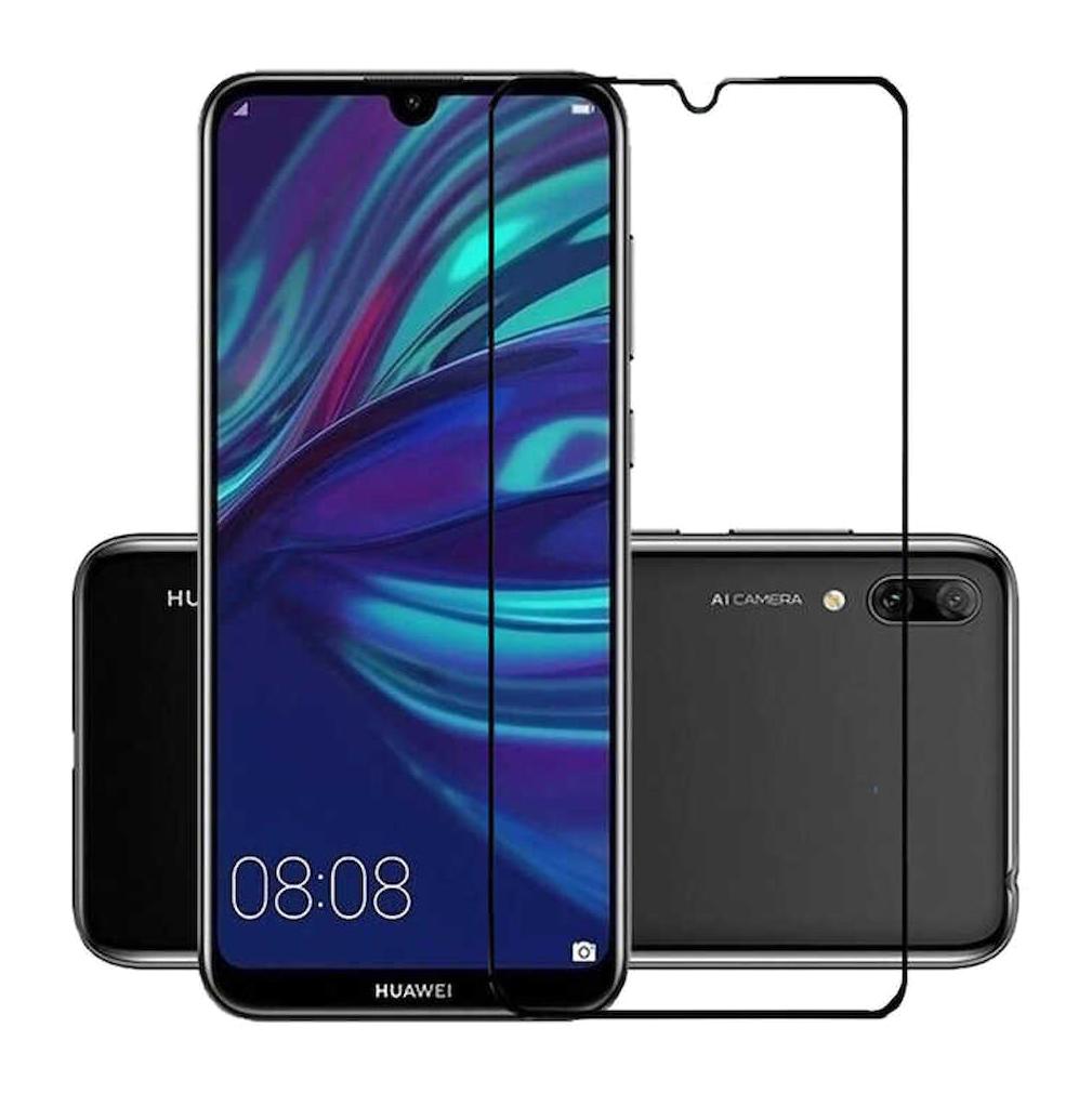 Davin Huawei Y7 Prime 2019 Temperli Cam Parlak Ekran Koruyucu