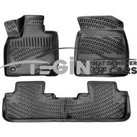 Tegin Lexus Rx 5k 3D Havuzlu Paspas 2017 Siyah