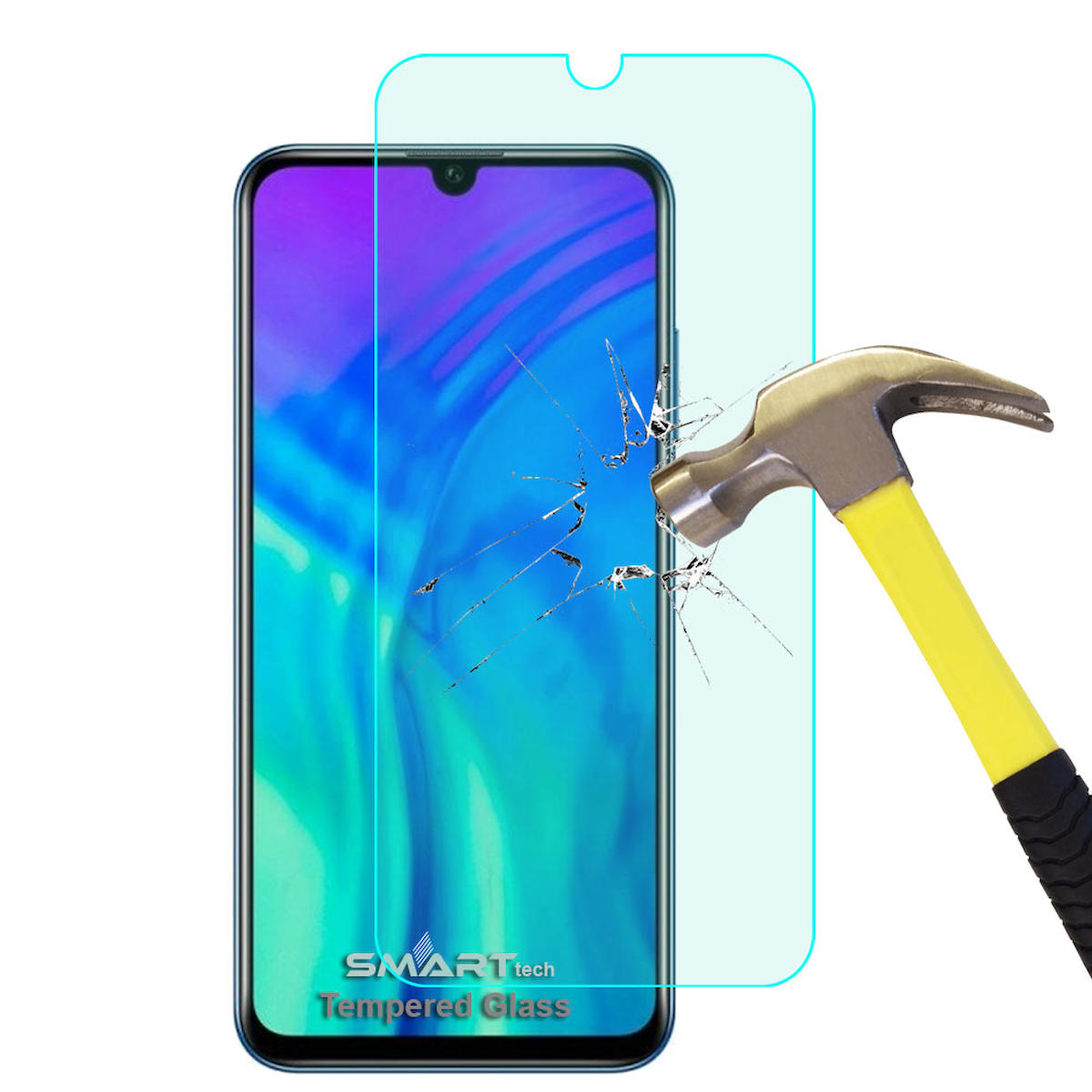 Smart Tech Honor 20 Lite Kırılmaz Temperli Cam Parlak Ekran Koruyucu