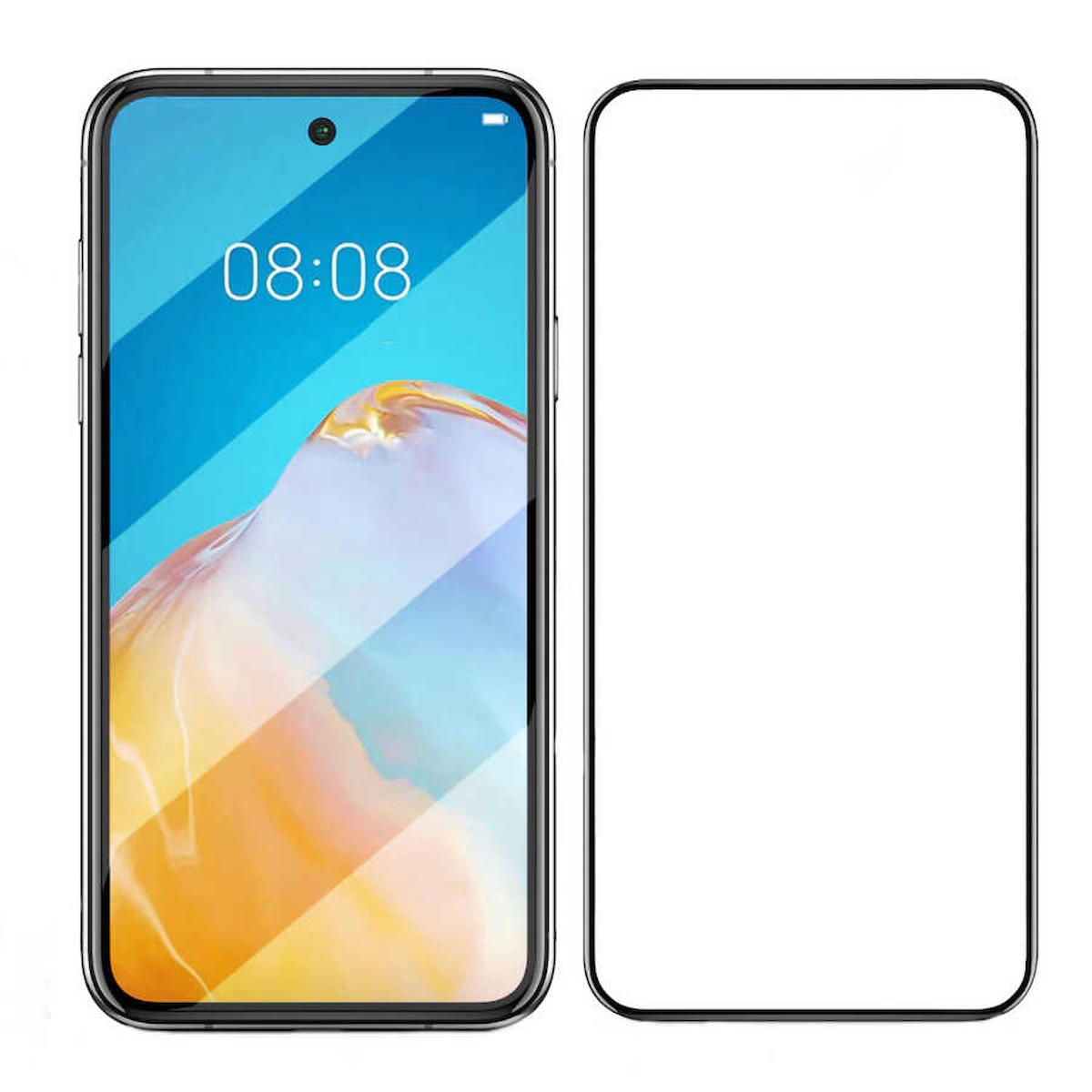 Davin Huawei P Smart 2021 Temperli Cam Parlak Ekran Koruyucu