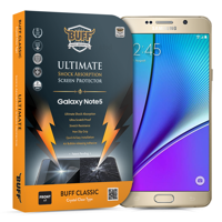 Buff Samsung Galaxy Note 5 Silikon Parlak Ekran Koruyucu