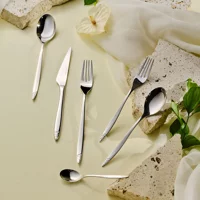 Karaca Bore Platin 6 Kişilik 36 Parça Çatal Kaşık Bıçak Takımı