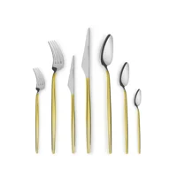 Karaca 316 Premium Moongate Gold 12 Kişilik 84 Parça Çatal Kaşık Bıçak Takımı