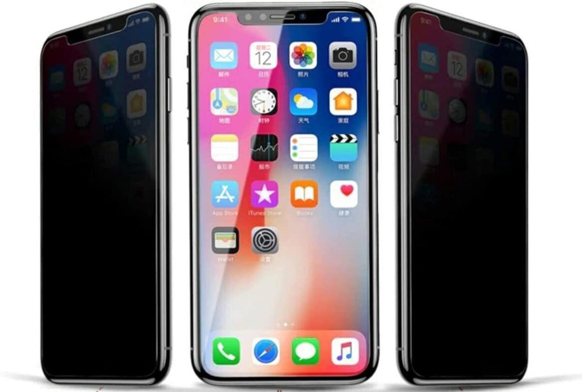 Happy Trend Apple iPhone 14 Pro Max Temperli Cam Gizli Hayalet Ekran Koruyucu