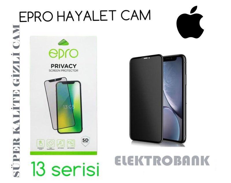 Elektrobank Apple iPhone 13 Temperli Cam Parlak Ekran Koruyucu