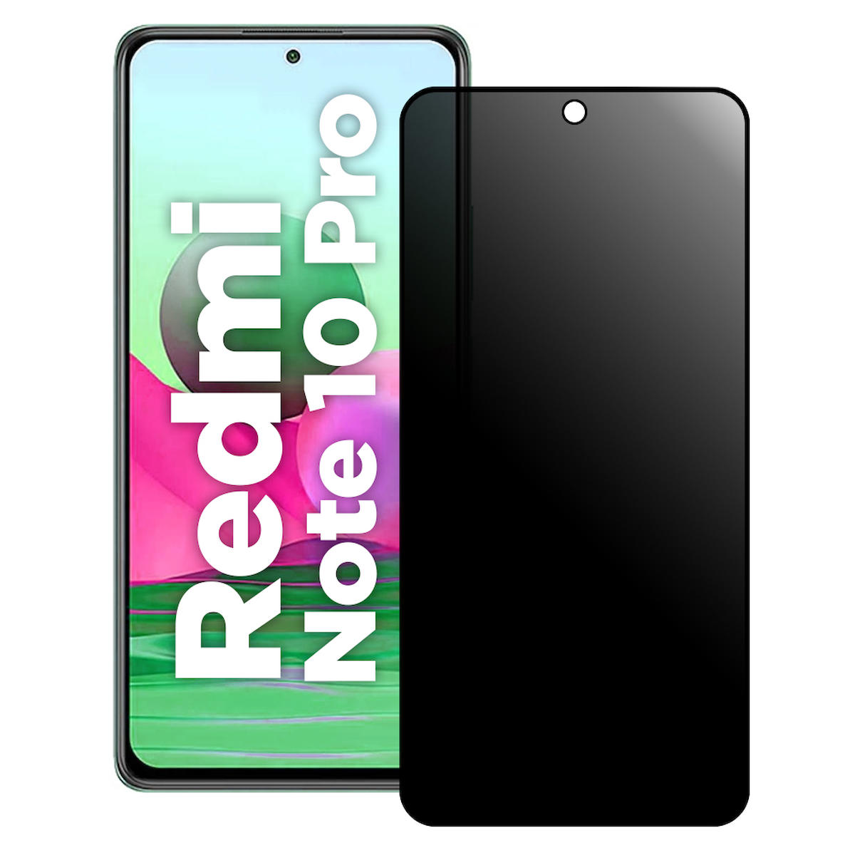 Bufalo Xiaomi Redmi Note 10 Pro Temperli Cam Gizli Hayalet Ekran Koruyucu