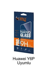 Bg Aksesuar Huawei Y6P Nano Temperli Cam Parlak Ekran Koruyucu