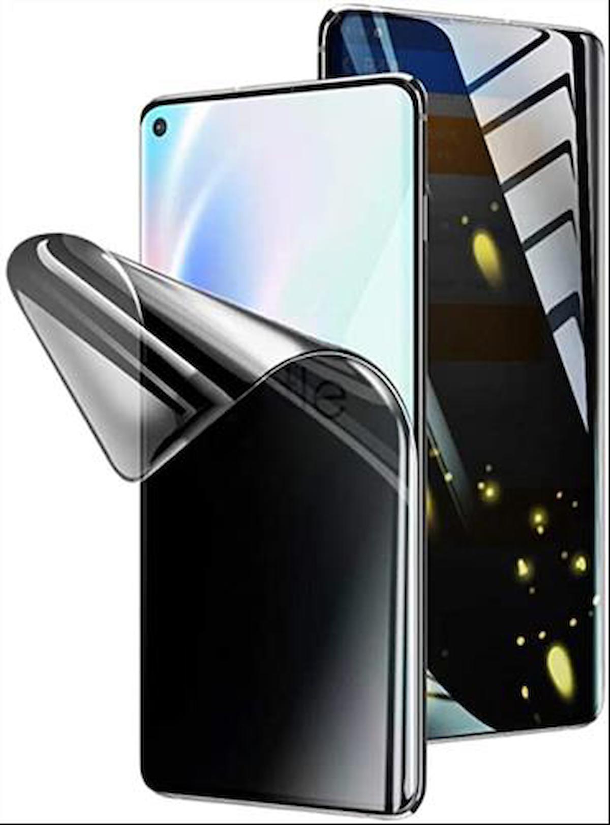 Ecr Mobile Honor X7a Tam Kaplama Fiber Nano Film Hayalet Ekran Koruyucu