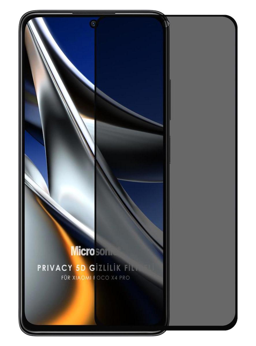 Microsonic Poco X4 Pro Temperli Cam Parlak Ekran Koruyucu