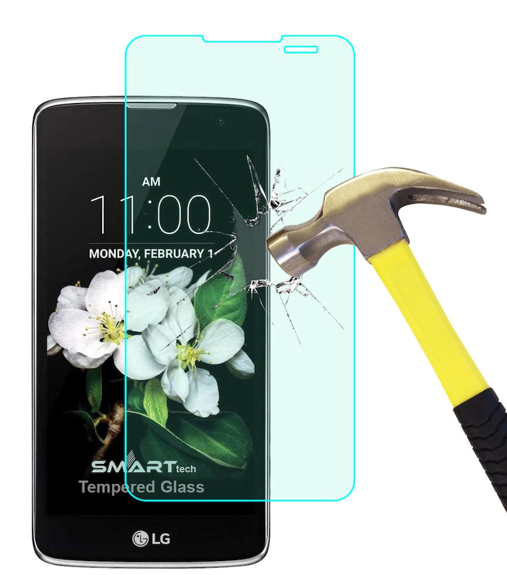 Smart Tech LG K7 Kırılmaz Temperli Cam Parlak Ekran Koruyucu