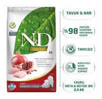 N&d Medium Narlı-Tavuklu Yavru Kuru Köpek Maması 2.5 kg
