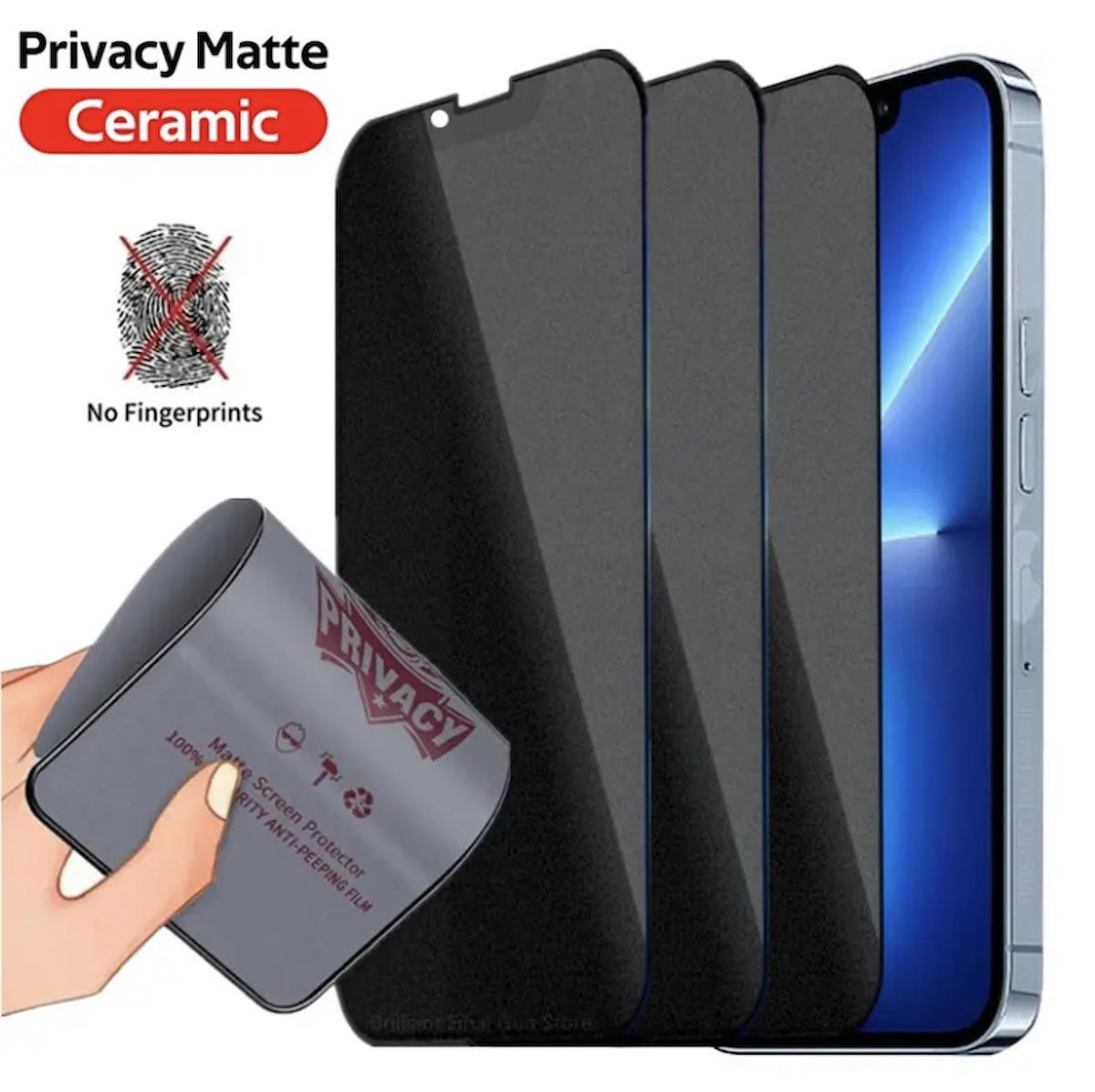 Blue Spectrum Xiaomi Redmi Note 11 Tam Kaplama Fiber Nano Film Gizli Hayalet Ekran Koruyucu