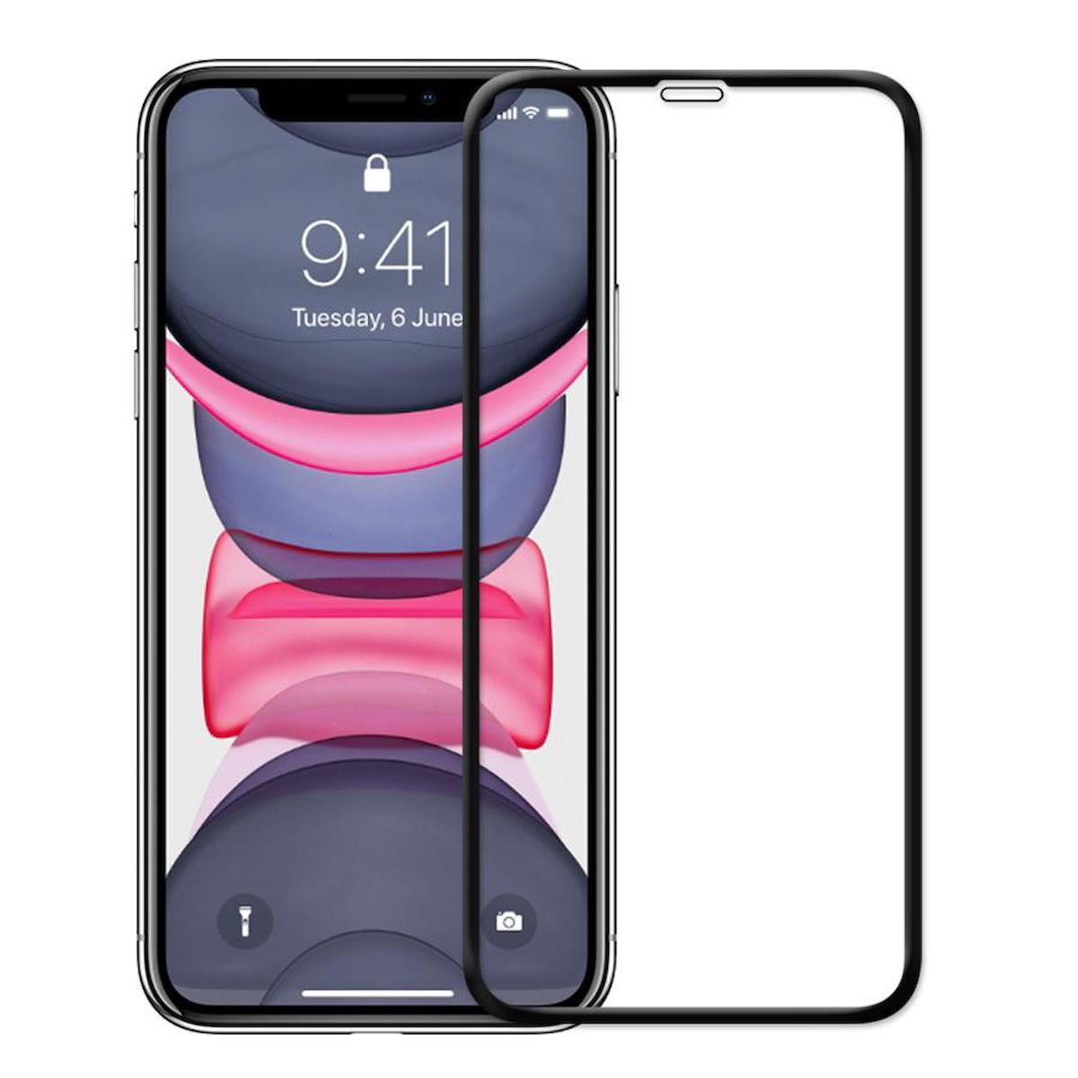 Robeve Apple iPhone 12 Pro Kırılmaz Temperli Cam Parlak Ekran Koruyucu