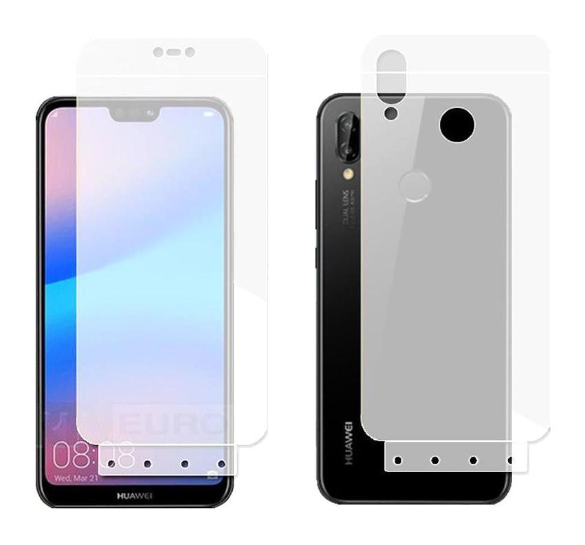 Winex Huawei P20 Lite Ön-Arka Darbe Emici HD Ekran Koruyucu