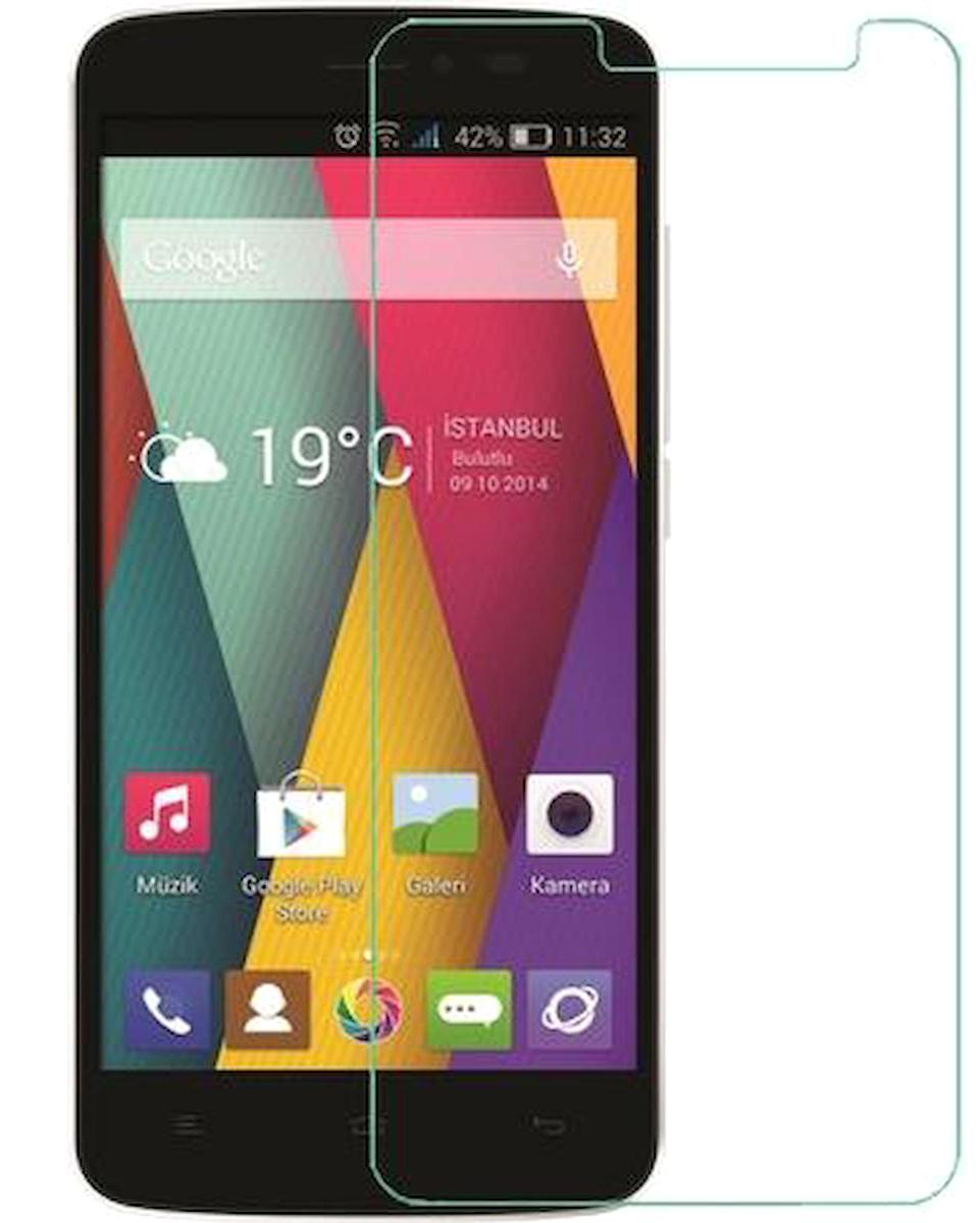 Aksesuar Adası General Mobile Discovery 2 Mini Kırılmaz Nano Cam Parlak Ekran Koruyucu