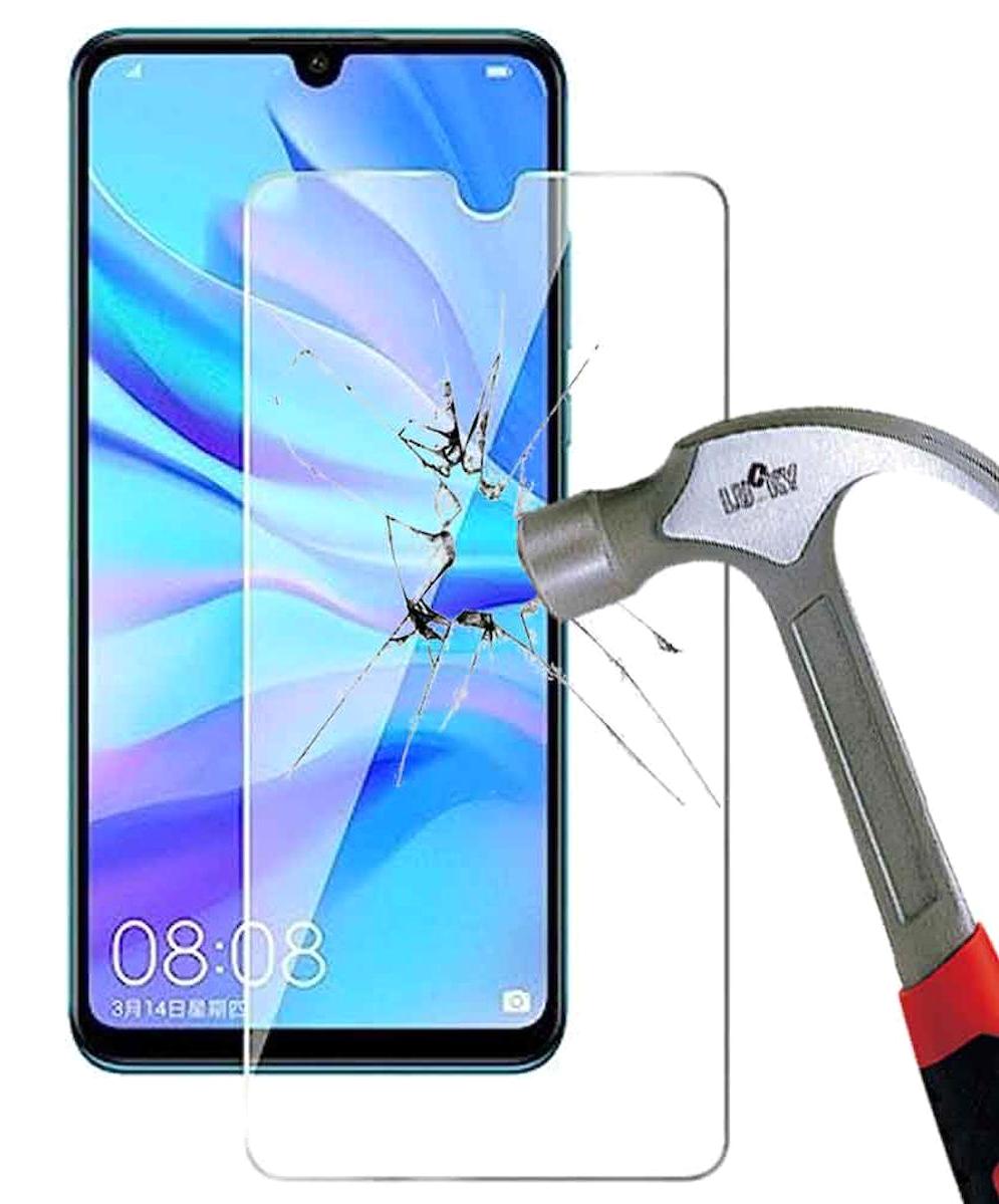Smart Tech Huawei Y8P Kırılmaz Temperli Cam Parlak Ekran Koruyucu