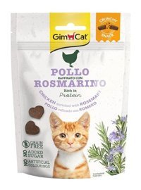 Gimcat Pollo Rosmarıno Biberiyeli-Tavuklu Yetişkin Kedi Ödül Maması 50 gr
