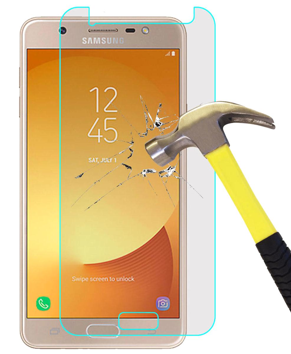 Smart Tech Samsung Galaxy J7 Max Kırılmaz Temperli Cam Parlak Ekran Koruyucu