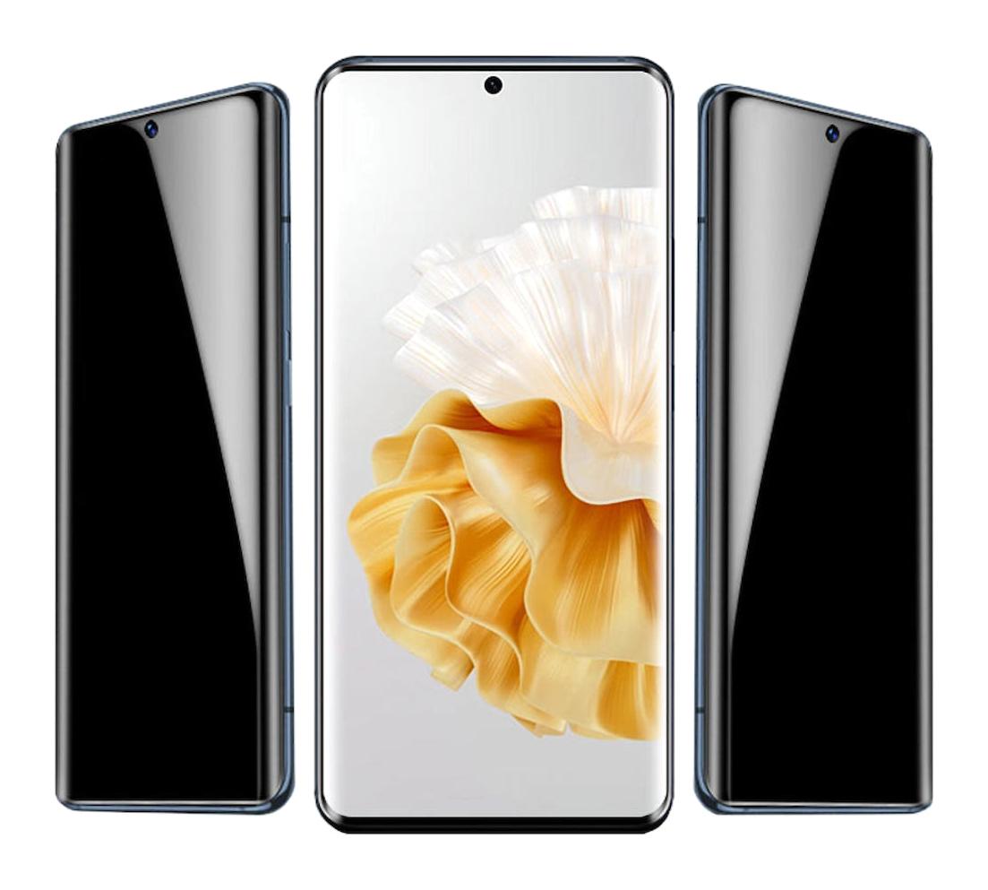 Cepustik Telefon Aksesuarları Samsung Galaxy S23 Ultra Temperli Cam Gizli Hayalet Ekran Koruyucu