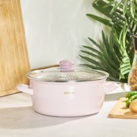 Emsan Pastel 24 cm Emaye Tencere