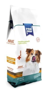 Paw Paw Kuzu Etli-Pirinçli Yavru Kuru Köpek Maması 3 kg