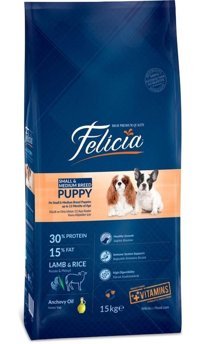FeliciaKuzu Etli Yavru Kuru Köpek Maması 3 kg